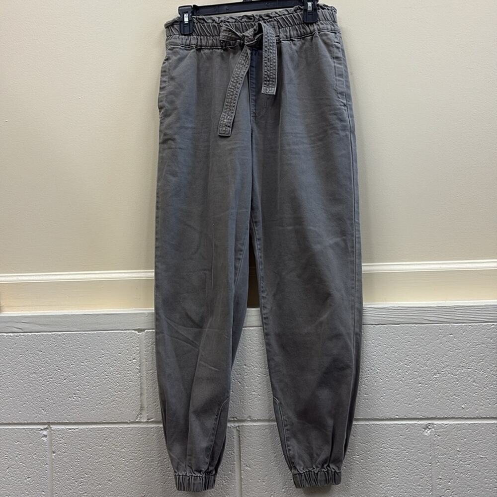 KanCan women’s large high rise Gray jogger Pants